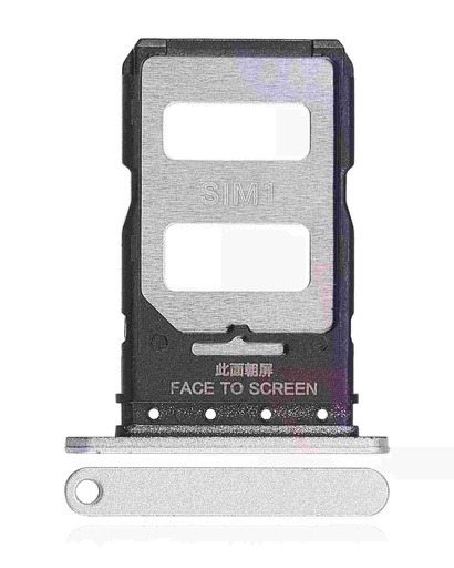 Tiroir Double SIM pour XIAOMI Redmi Note 13 Pro Plus 5G - Blanc