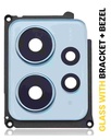 Lentille caméra arrière avec support pour XIAOMI Redmi Note 12 4G - Bleu Glacier