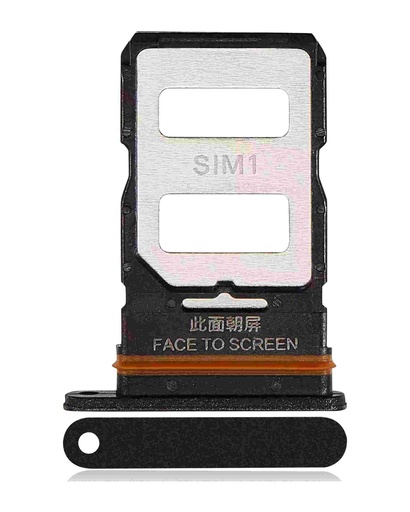 Tiroir Double SIM pour XIAOMI Redmi Note 12 Pro 5G - Noir