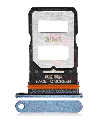 Tiroir Double SIM pour XIAOMI Redmi Note 12 Pro 5G - Bleu