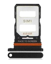 Tiroir Double SIM pour XIAOMI Redmi Note 12 Pro Plus - Noir obsidien