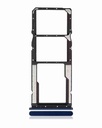 Tiroir Double SIM pour XIAOMI Redmi 12C - Bleu marine