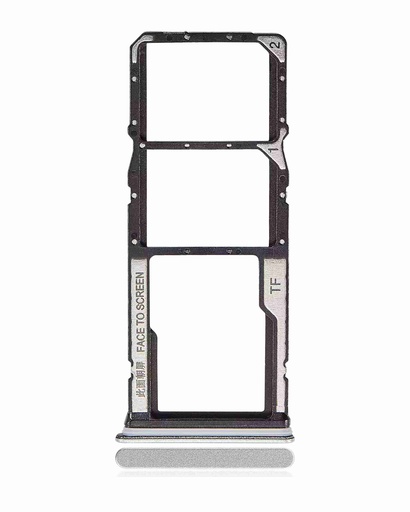 Tiroir Double SIM pour XIAOMI Redmi 13C - Blanc Glacier