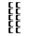 Lot de 10 coussins adhésifs pour capteur de proximité pour iPhone Série 6