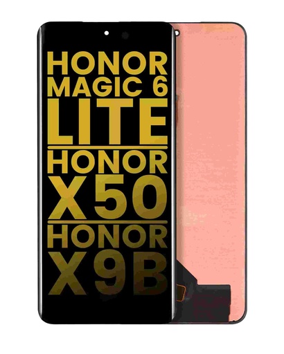 Bloc écran OLED sans châssis pour HONOR Magic 6 Lite - X50 - X9b - Reconditionné - Toutes couleurs