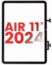Vitre tactile pour iPad Air 11" 2024 - Aftermarket Plus - Noir - Séparation du verre nécessaire