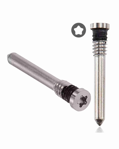 Lot de 100 vis inférieurs pour iPhone Série 16 - Argent