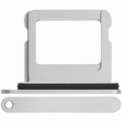 Tiroir SIM pour iPhone 16 et 16 Plus - Blanc