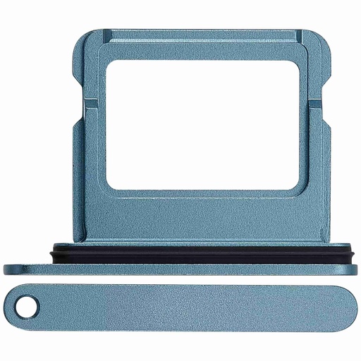 Tiroir SIM pour iPhone 16 et 16 Plus - Bleu Sarcelle