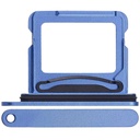 Tiroir Double SIM pour iPhone 16 et 16 Plus - Bleu Ultramarine