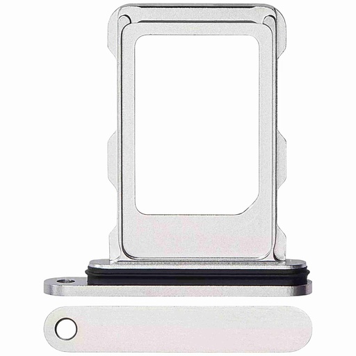 Tiroir SIM pour iPhone 16 Pro et 16 Pro Max - Blanc Titane