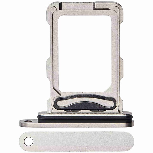 Tiroir Double SIM pour iPhone 16 Pro et 16 Pro Max - Titane naturel