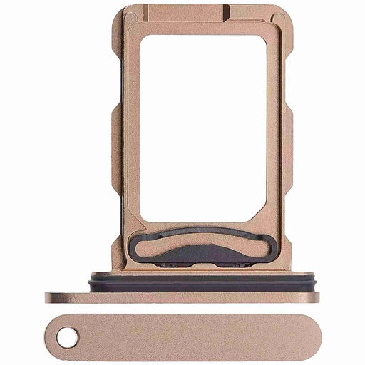 Tiroir Double SIM pour iPhone 16 Pro et 16 Pro Max - Desert Titane