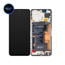 Bloc écran LCD avec châssis pour HONOR 90 Smart - SERVICE PACK - Noir