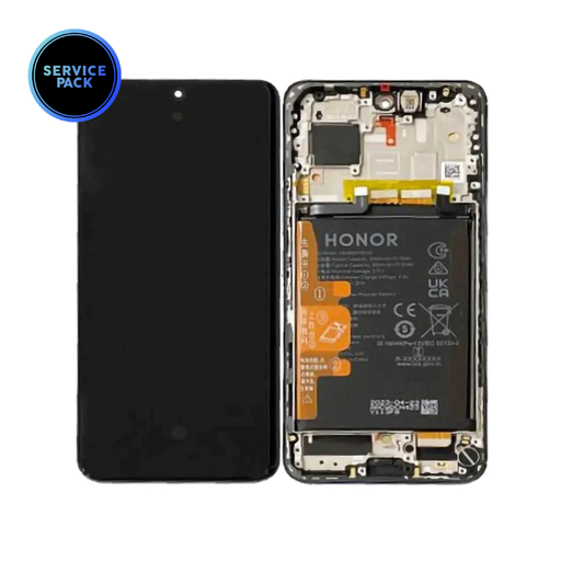 Bloc écran OLED avec châssis pour HONOR 90 - SERVICE PACK - Vert