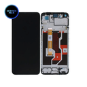 Bloc écran LCD avec châssis pour OPPO A96 - SERVICE PACK - Noir