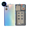 Vitre arrière pour OPPO Find X5 Lite et Reno 7 5G - SERVICE PACK - Bleu