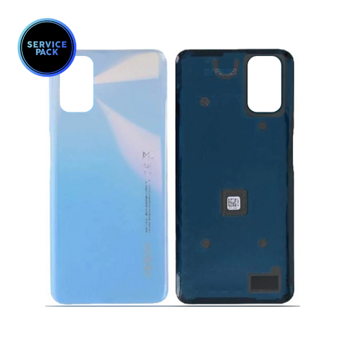 Vitre arrière pour OPPO A72 et A92 - SERVICE PACK - Bleu