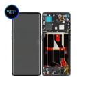 Bloc écran OLED avec châssis pour OPPO Find X5 - SERVICE PACK - Noir
