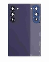 Vitre arrière avec lentille caméra pour SAMSUNG Z Fold 6 5G - Aftermarket Plus - Bleu Marine