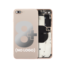 Chassis avec nappes pour iPhone 8 Plus - sans logo - Aftermarket Plus - Or