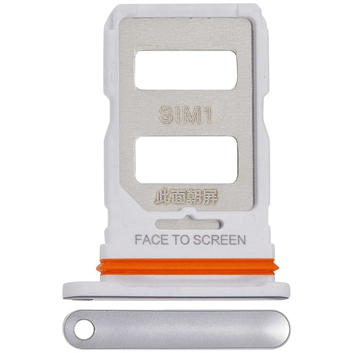 Tiroir Double SIM pour XIAOMI 13 Lite - Blanc