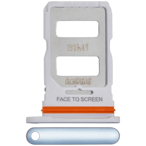 Tiroir Double SIM pour XIAOMI 13 Lite - Bleu Lite