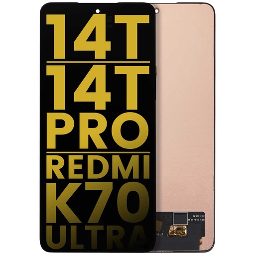 Bloc écran OLED sans châssis pour XIAOMI 14T - 14T Pro - Redmi K70 Ultra - Reconditionné - Toutes couleurs