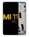 Bloc écran avec châssis pour XIAOMI Mi 11 Lite - Reconditionné - Bleu Bubblegum