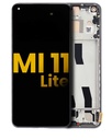 Bloc écran avec châssis pour XIAOMI Mi 11 Lite - Reconditionné - Boba Black