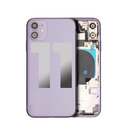 Châssis avec nappes pour iPhone 11 - Grade A - avec Logo - Violet