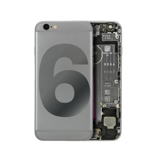 Châssis avec nappes pour iPhone 6 - Grade A - avec logo - Gris Sidéral - original occasion