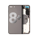 Châssis avec nappes pour iPhone 8 Plus - Grade A  - avec Logo - Gris Sidéral - original occasion