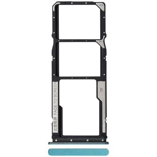 Tiroir Double SIM pour XIAOMI Redmi 10 5G - Vert Aurore