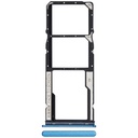 Tiroir Double SIM pour XIAOMI Redmi 10C - Bleu Océan