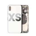 Châssis avec nappes pour iPhone XS - Grade A - avec logo - Argent