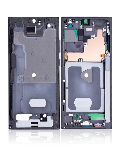 Châssis intermédiaire avec écouteur et boutons pour SAMSUNG Note 20 Ultra - Noir
