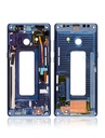Chassis intermédiaire avec écouteur et boutons pour SAMSUNG Note 8 - Bleu