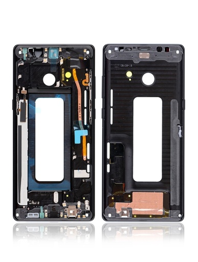 Chassis intermédiaire avec écouteur et boutons pour SAMSUNG Note 8 - Noir