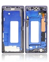 Chassis intermédiaire avec écouteur et boutons pour SAMSUNG Note 9 - Bleu