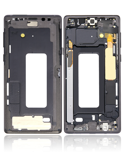 Châssis intermédiaire avec écouteur et boutons pour SAMSUNG Note 9 - Noir