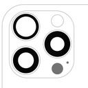 Lentille caméra arrière - Verre seul avec adhésif - pour iPhone 16 Pro et 16 Pro Max - 3 pièces - Saphir véritable - Premium