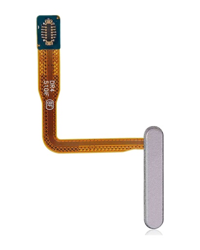 Lecteur d'empreintes digitales avec nappe pour SAMSUNG Z Flip 6 - F741 - Argent