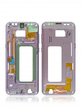 Chassis intermédiaire avec écouteur et boutons compatible SAMSUNG S8 Plus - Violet