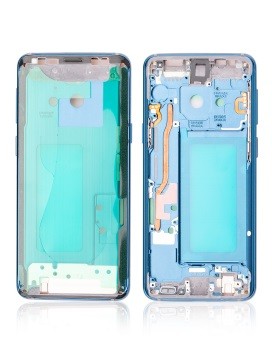 Châssis intermédiaire avec écouteur et boutons pour SAMSUNG S9 - Bleu