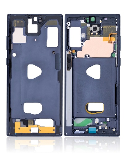 Châssis intermédiaire avec écouteur et boutons pour SAMSUNG Note 10 Plus - Noir