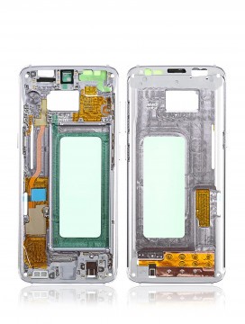 Chassis intermédiaire avec écouteur et boutons pour SAMSUNG S8 - Violet
