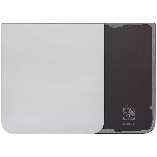 Vitre arrière pour SAMSUNG Z Flip 6 5G - F741 - Aftermarket Plus - Ombre argentée