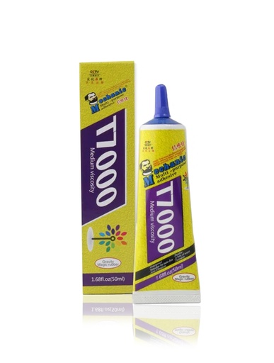 Colle adhésive Multi-Usages T7000 - 15mL - Noir - MECHANIC