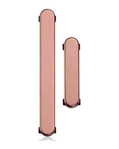 Boutons Power et volume pour SAMSUNG S24 5G et S24 Plus 5G - Premium - Orange grès